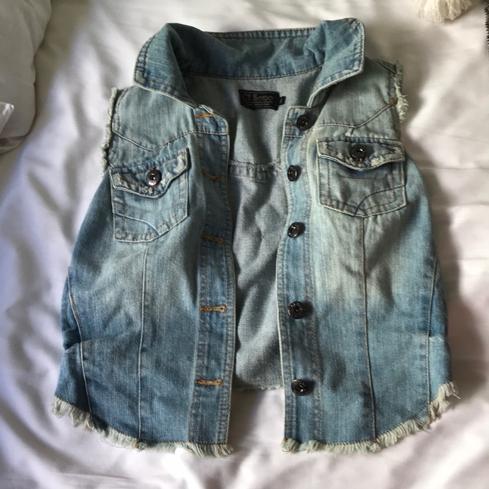 COPY - jean denim vest